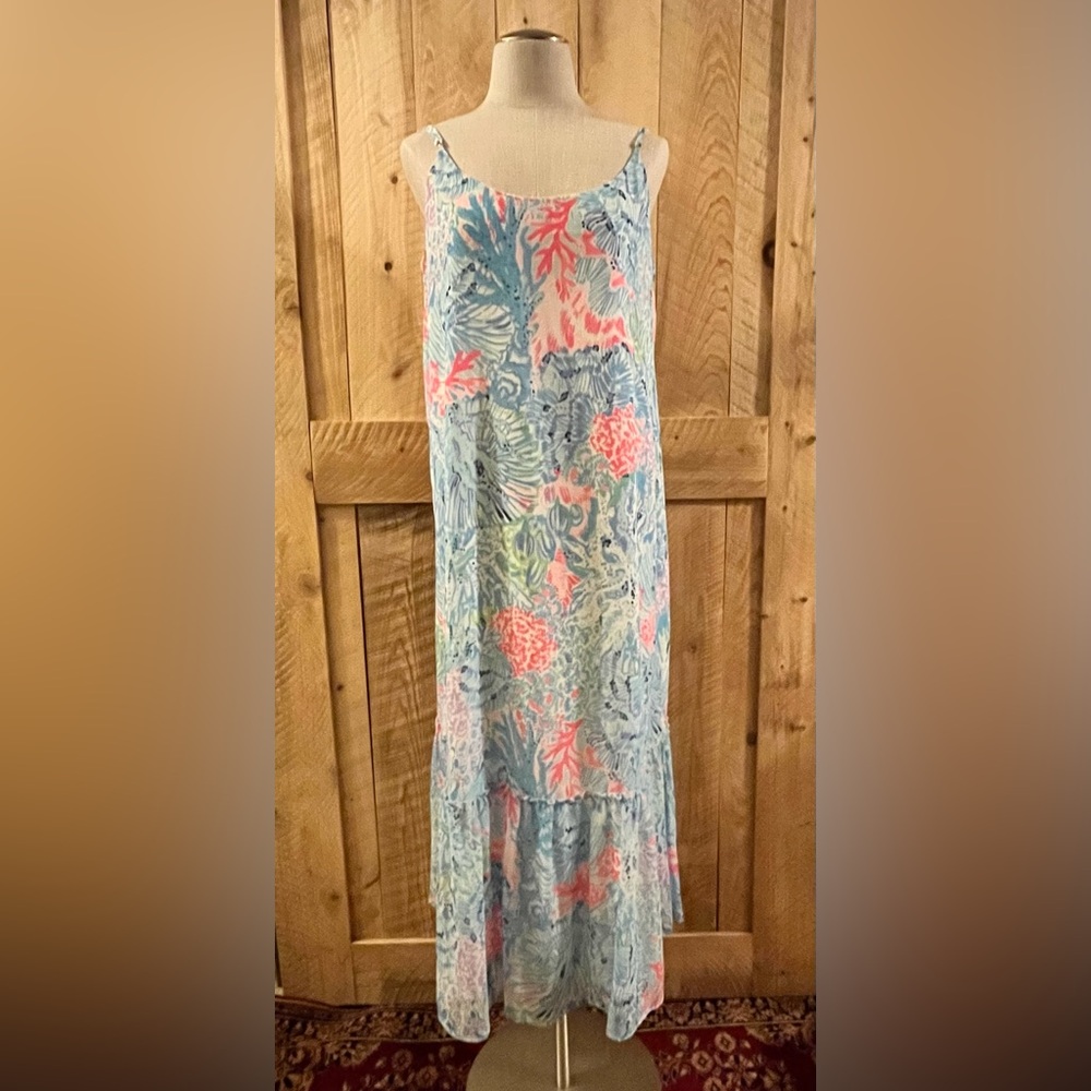 NWT Lilly Pulitzer WINNI MAXI DRESS Size L